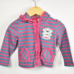 Small Paul striped hoodie 6-9m